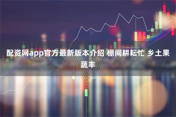 配资网app官方最新版本介绍 棚间耕耘忙 乡土果蔬丰